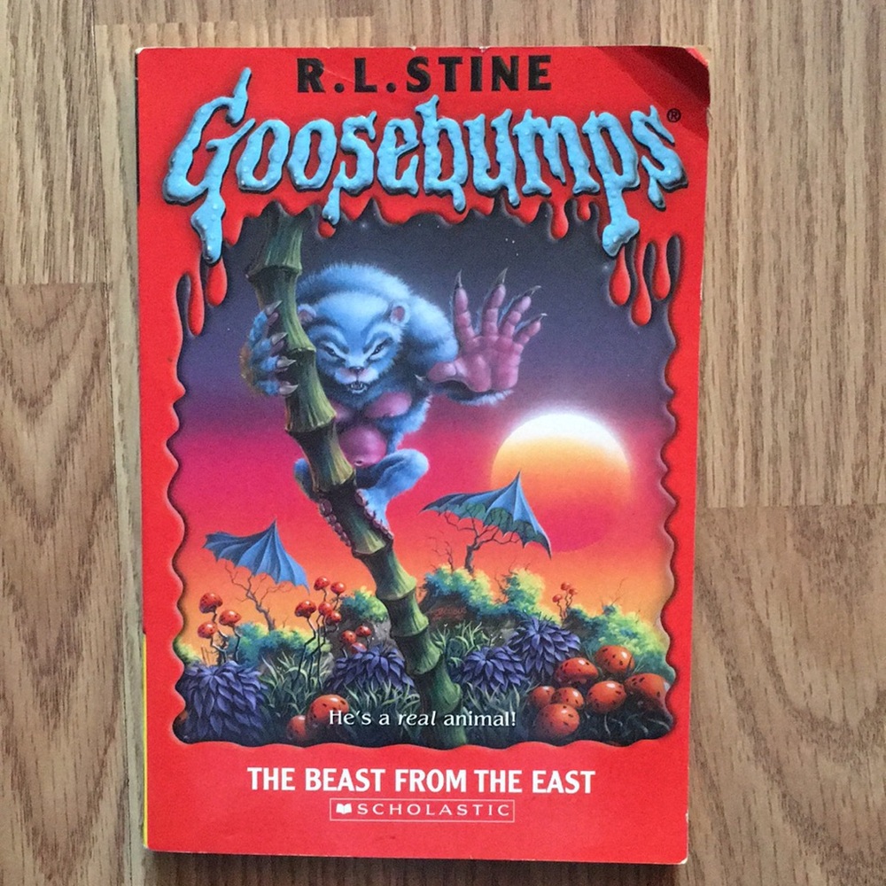 BOOK: R.L. Stine Goosebumps: The Beast From The East *(1996 paperback)